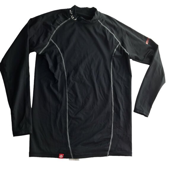 2XU Long Sleeve Compression Shirt.  Mock Neck.  Black. Size Women's Medium - Picture 12 of 12